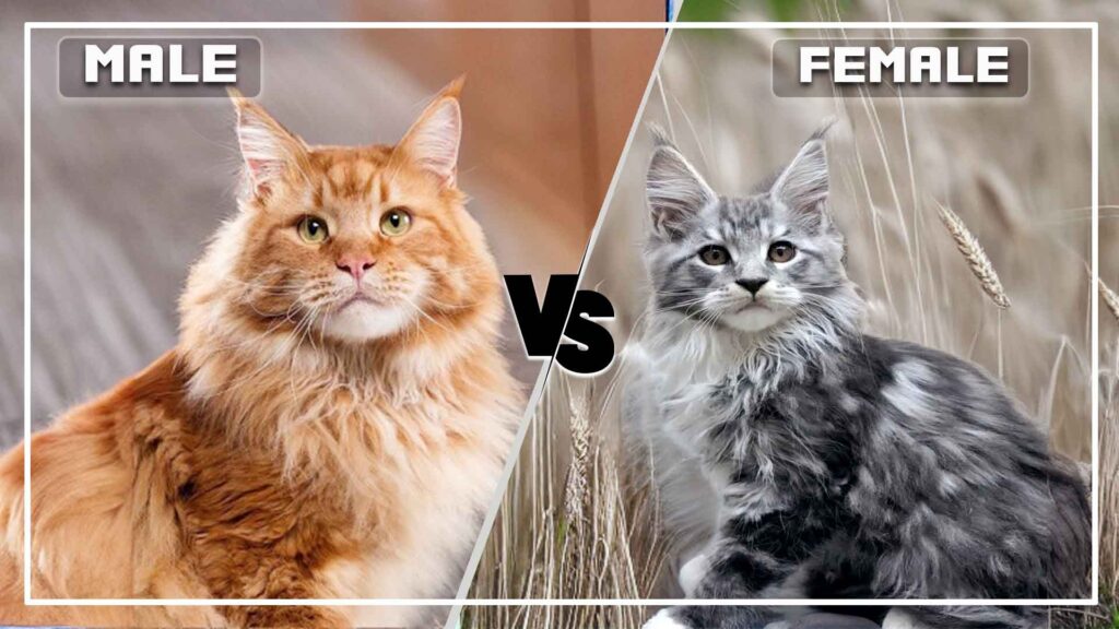 Size Differences Between Male and Female Maine Coon Kittens