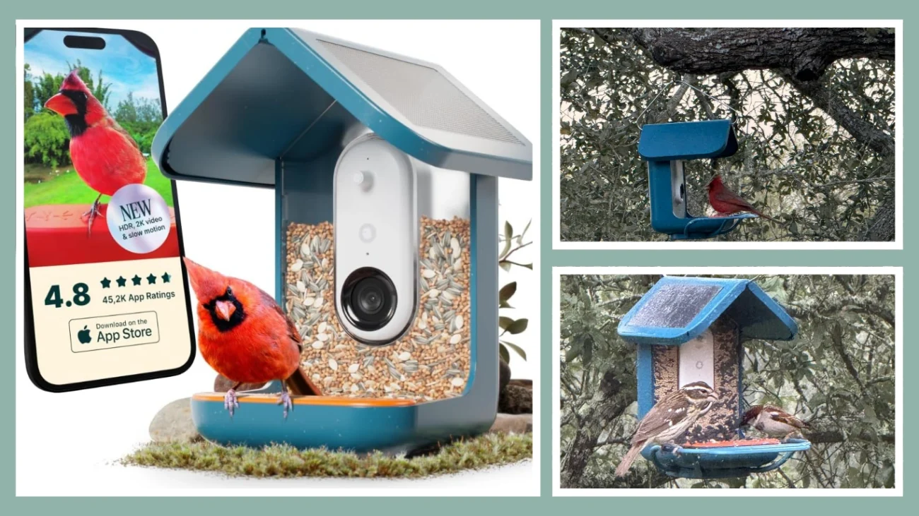 Bird Buddy PRO Smart Bird Feeder