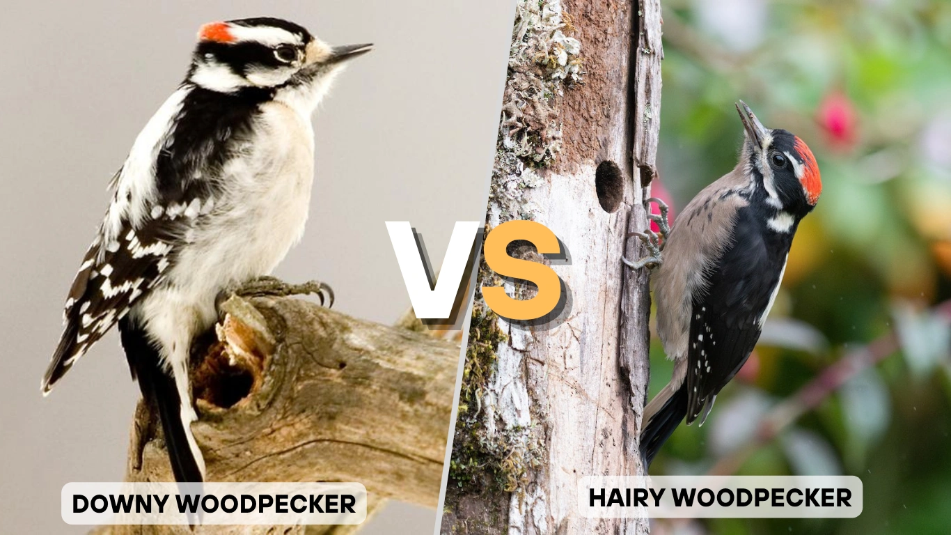 Hairy Woodpecker vs Downy Woodpecker What Are Difference