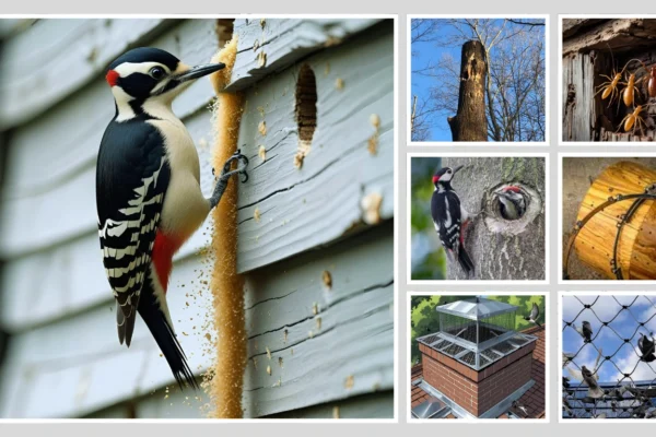 How to Get Rid of Woodpeckers on Your House ( Permanently)