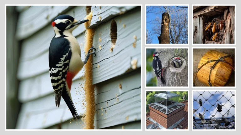 How to Get Rid of Woodpeckers on Your House ( Permanently)