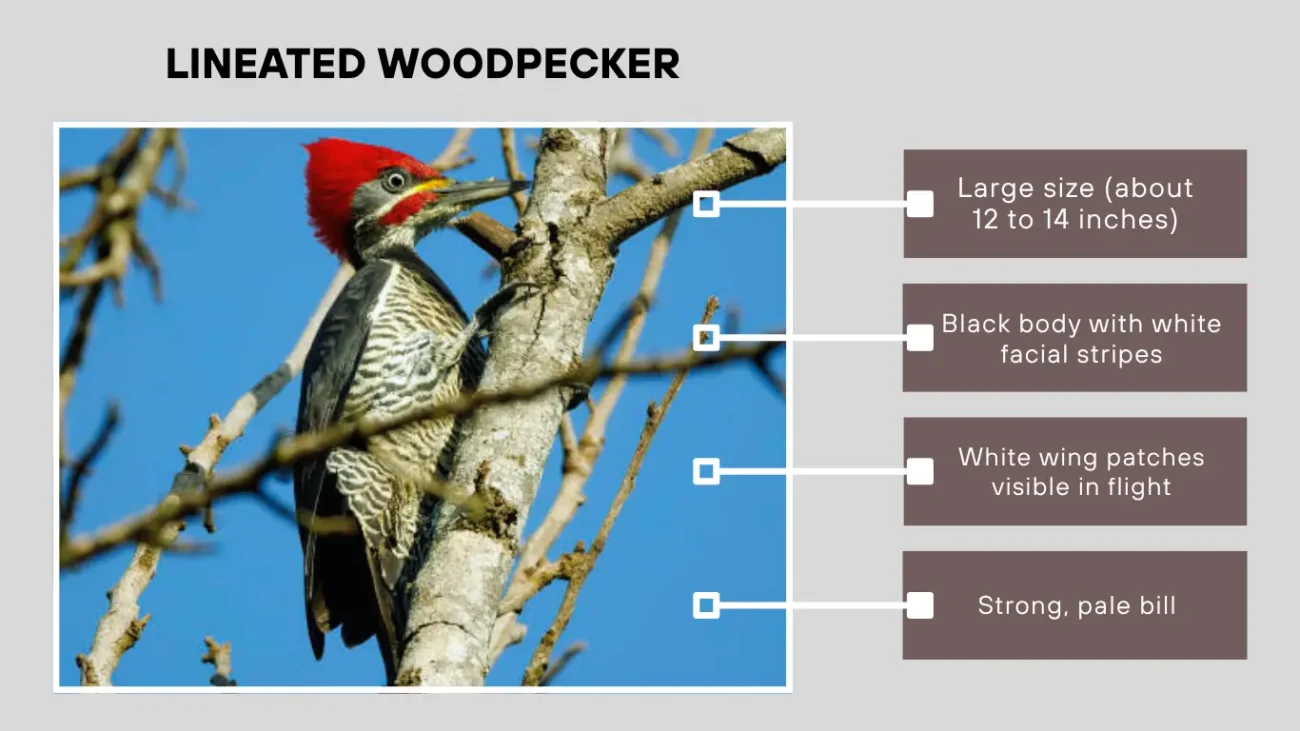 Lineated Woodpecker