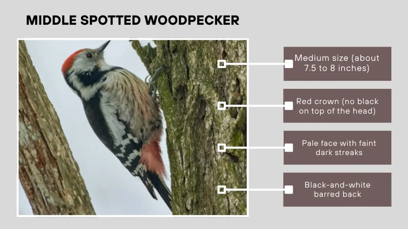 Middle Spotted Woodpecker