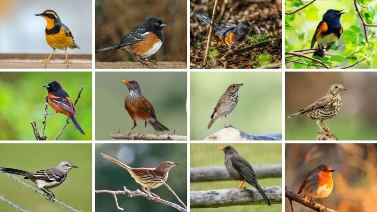 Birds That Look Like the American Robin