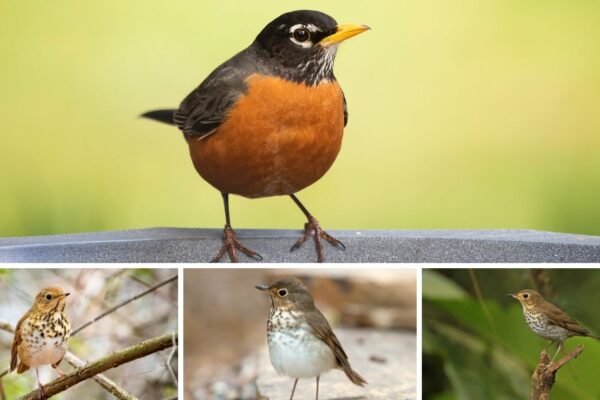 23 Common Types of Thrush Birds