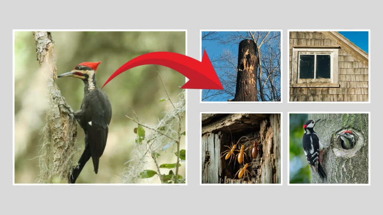 Why Woodpeckers Peck on Houses