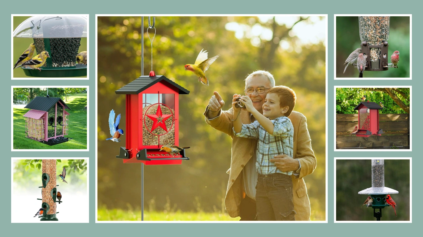 15 Best Squirrel-Proof Bird Feeders Review and Guide