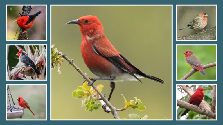 19 Birds in Hawaii with Red Heads Identification with Picture 