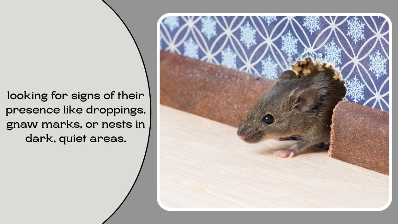 How to find a mouse in your house?