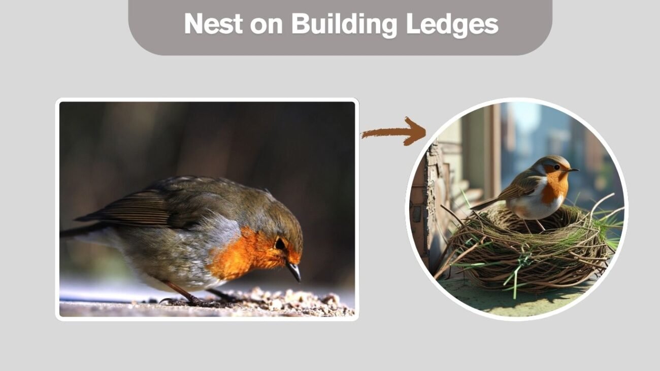 Nest on Building Ledges