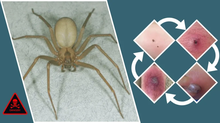 Brown Recluse Spider Bite Stages: 1 to 10 Dyas with Pictures 