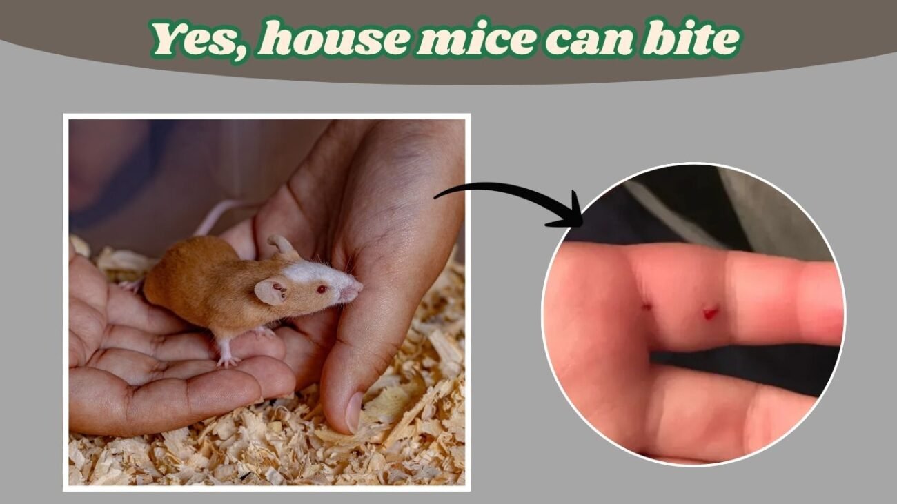 Do house mice bite?