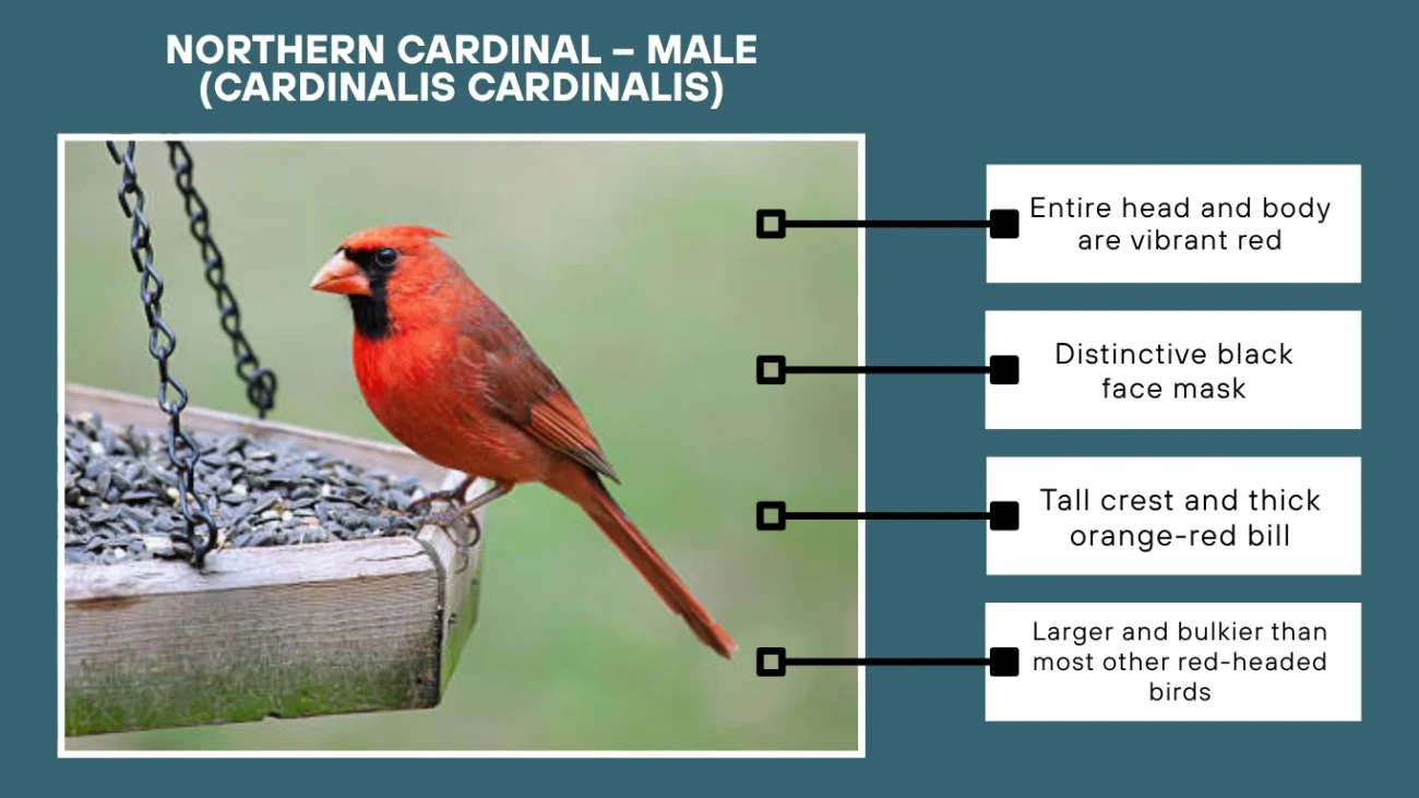 Northern Cardinal – Male (Cardinalis cardinalis)