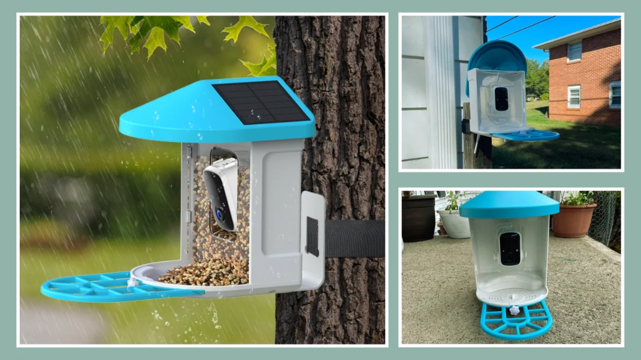faroro Bird Feeder with Camera – AI Wireless Bird Recognition