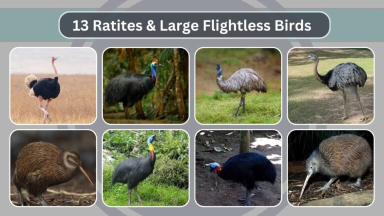 13 Ratites & Large Flightless Birds
