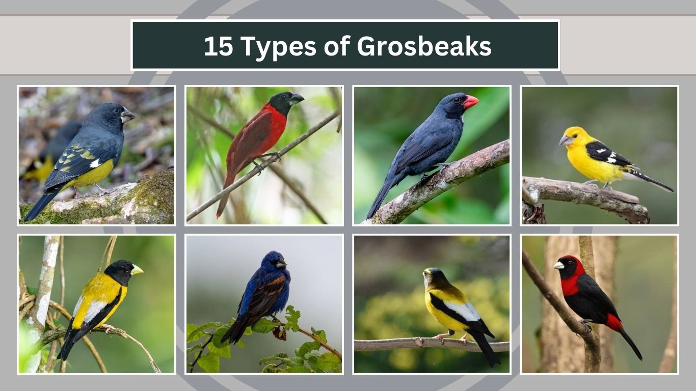 15 Types of Grosbeaks
