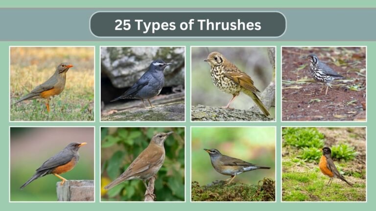 25 Types of Thrushes: Identification with Pictures