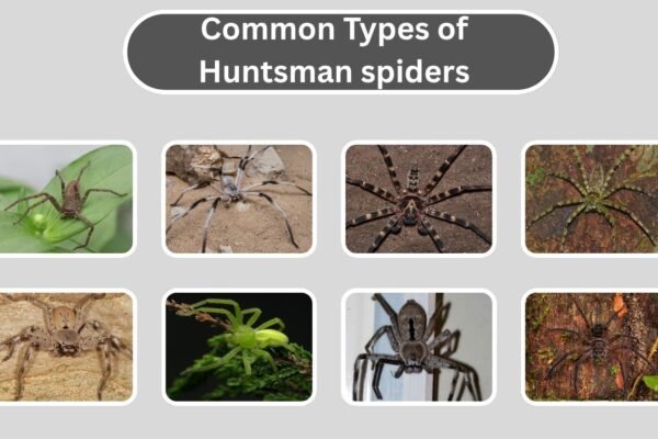 Types of Huntsman spiders