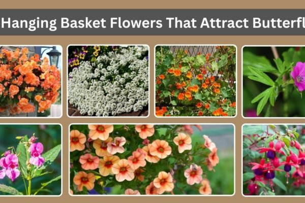 10 Hanging Basket Flowers That Attract Butterflies