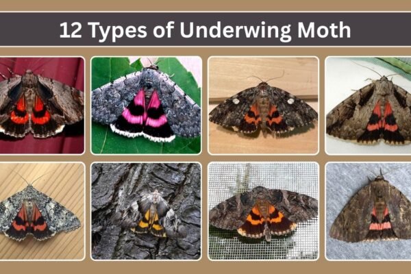 12 Types of Underwing Moth