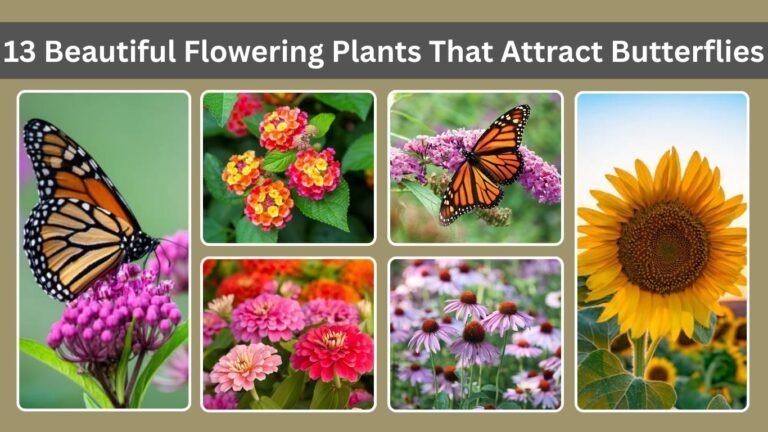13 Beautiful Flowering Plants That Attract Butterflies