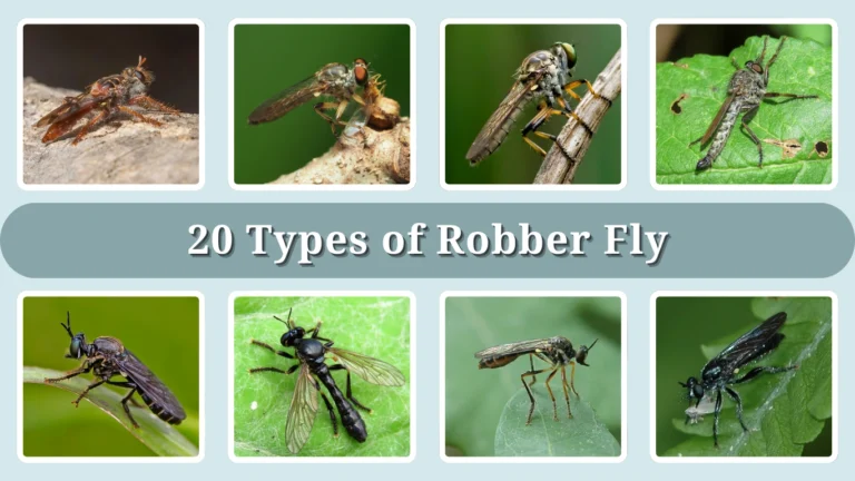 20 Types of Robber Fly: Identification With Picture