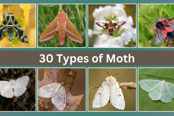 30 Types of Moth