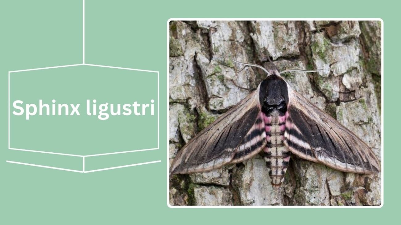 Sphinx ligustri (Privet Hawk Moth)