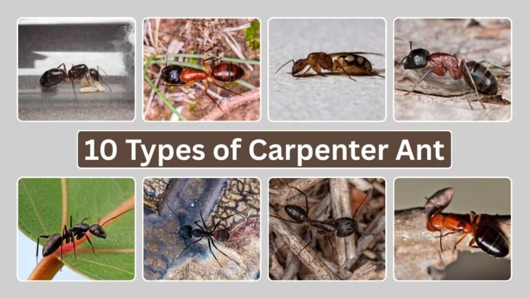 10 Types of Carpenter Ant