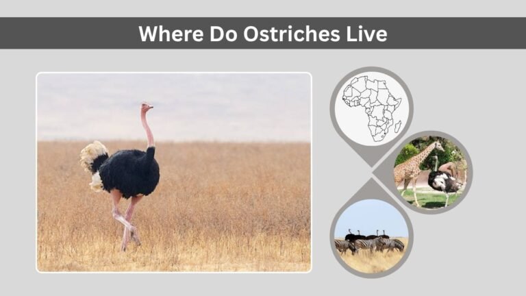 Where Do Ostriches Live: Facts About Their Environments