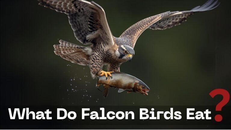What Do Falcon Birds Eat