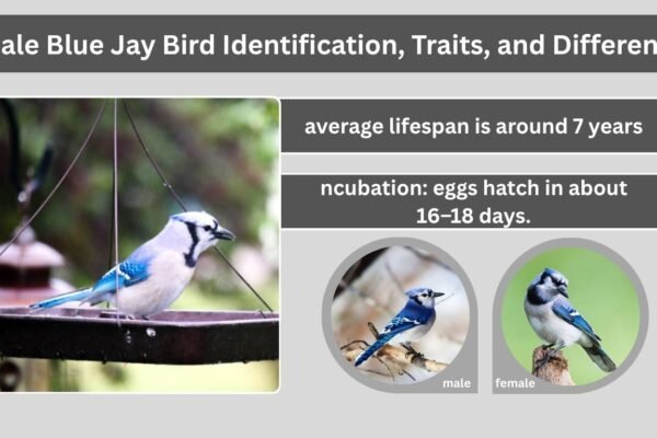 Female Blue Jay Bird: Identification, Traits, and Differences