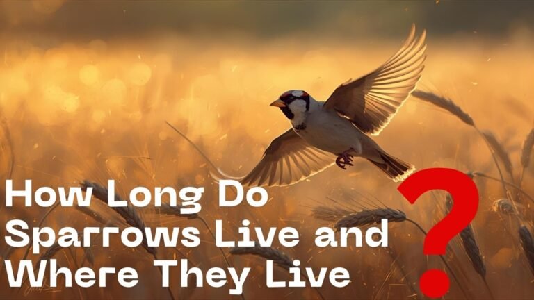 How Long Do Sparrows Live and Where They Live