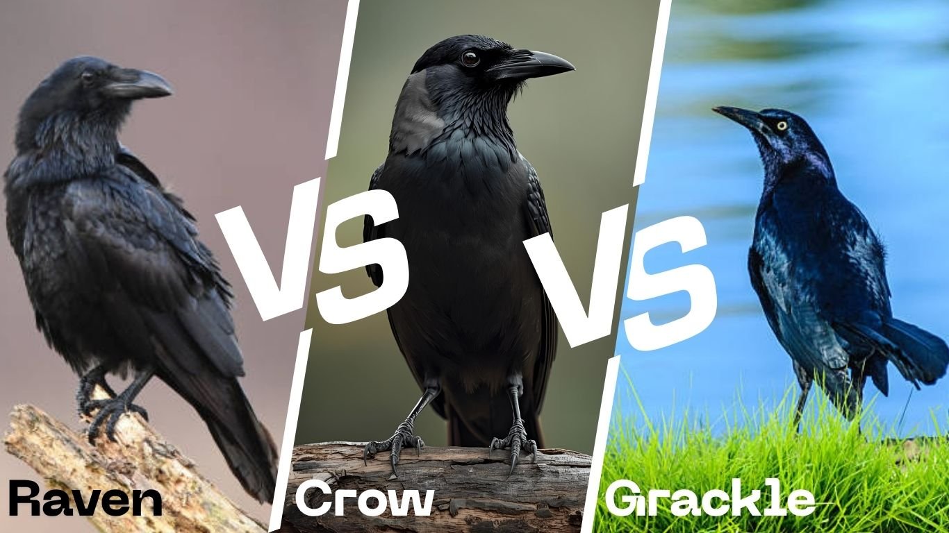 Grackle vs Crow vs Raven: 10 Key Differences Explained