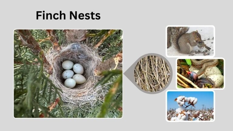 Finch Nests: identification with Picture