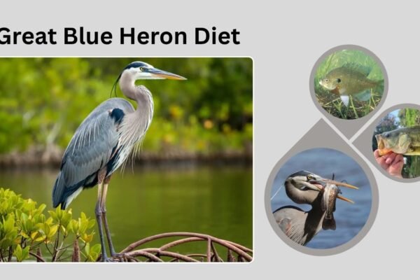 Great Blue Heron: Diet, Eating Habits, and Food Preferences