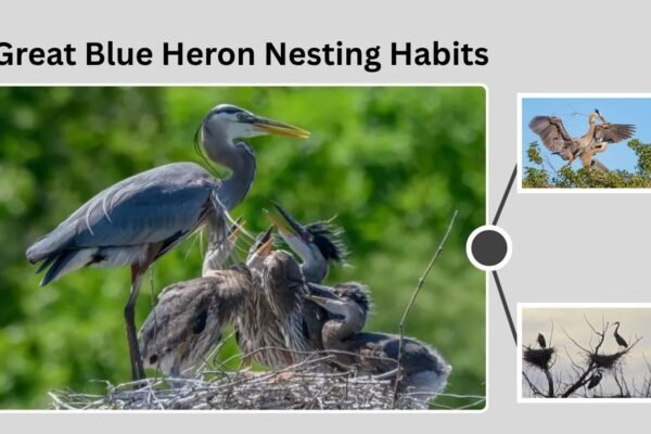 Great Blue Heron: Nesting Habits, Season, and Behavior