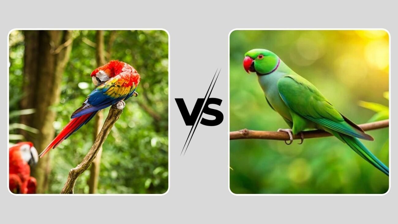 Macaw vs Parrot