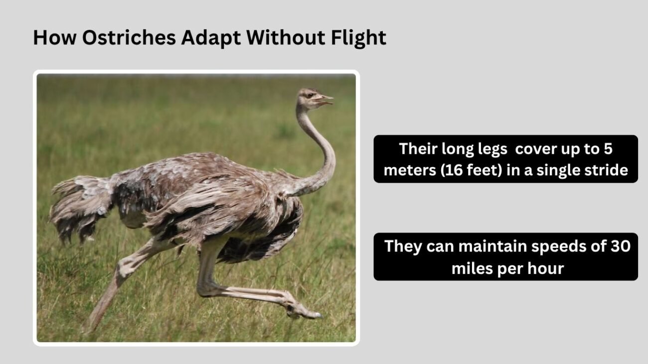 How Ostriches Adapt Without Flight