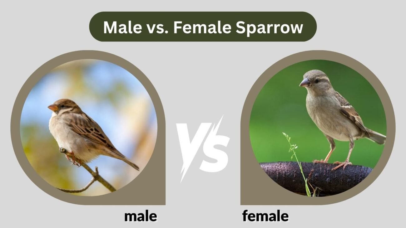 Male vs. Female Sparrow