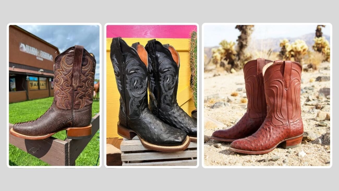 Ostrich Leg Boots and Western Fashion