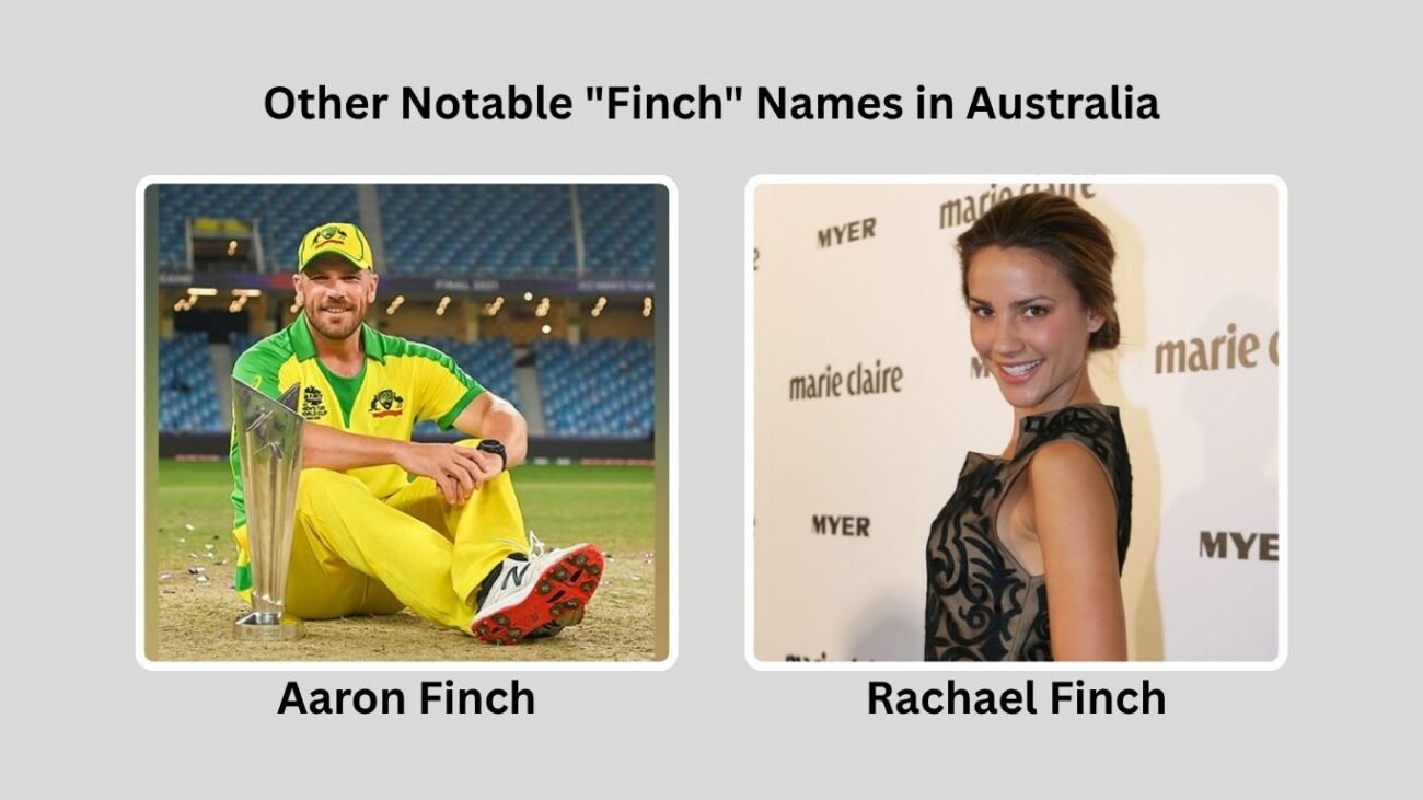 Other Notable "Finch" Names in Australia