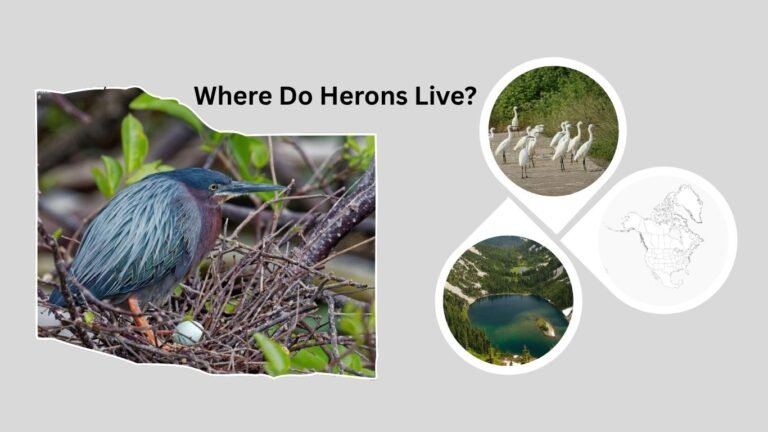 Where Do Herons Live? Habitat, Range, and Lifespan Facts