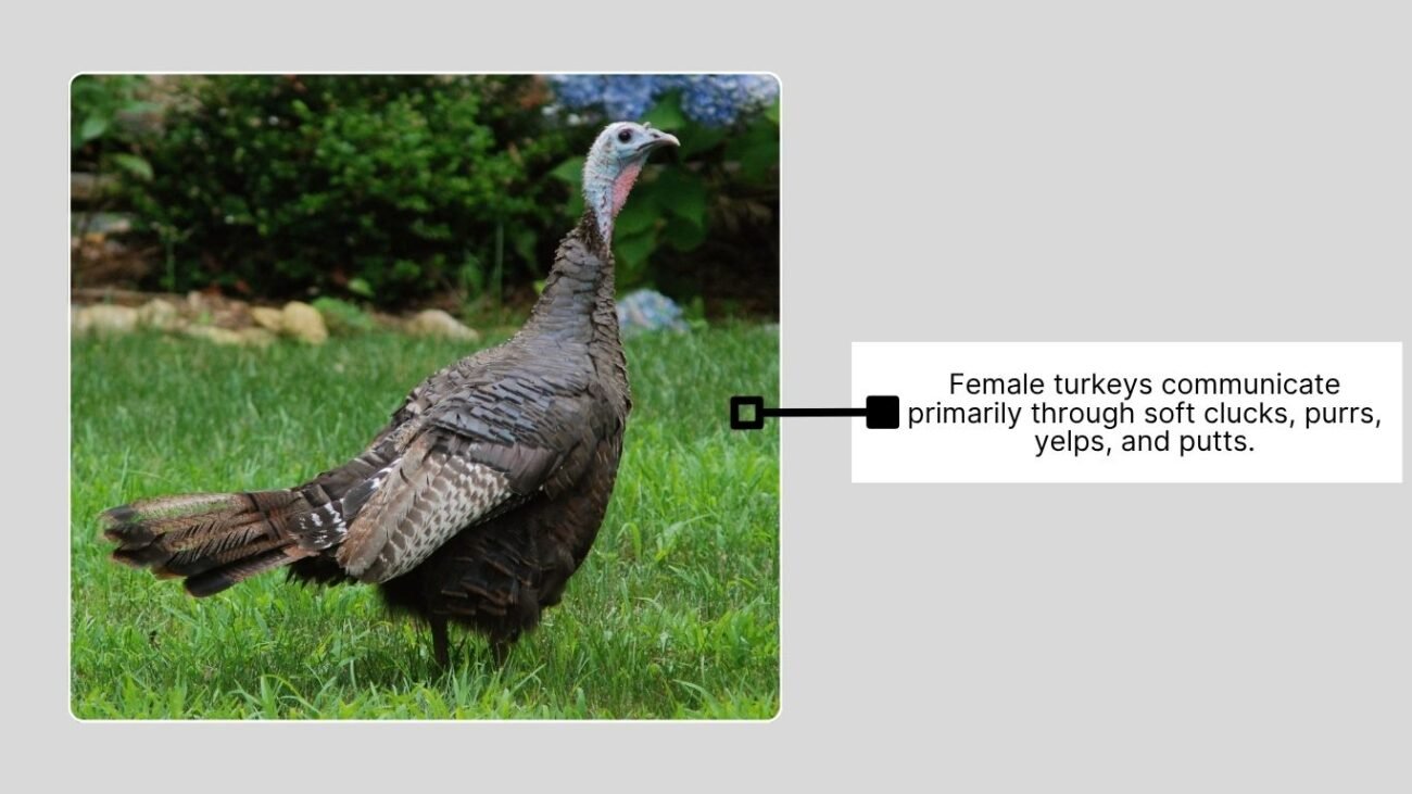 Female Turkey Sounds and Communication