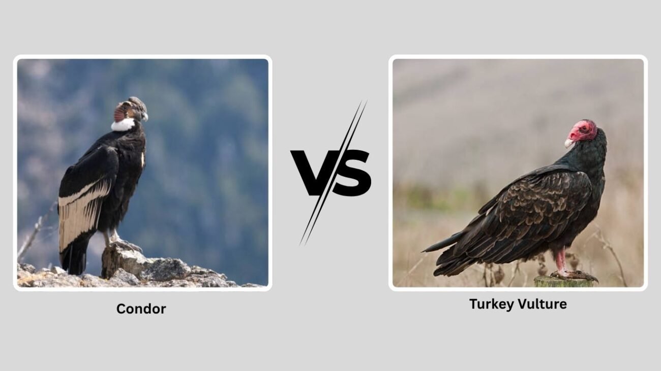 Condor vs Turkey Vulture