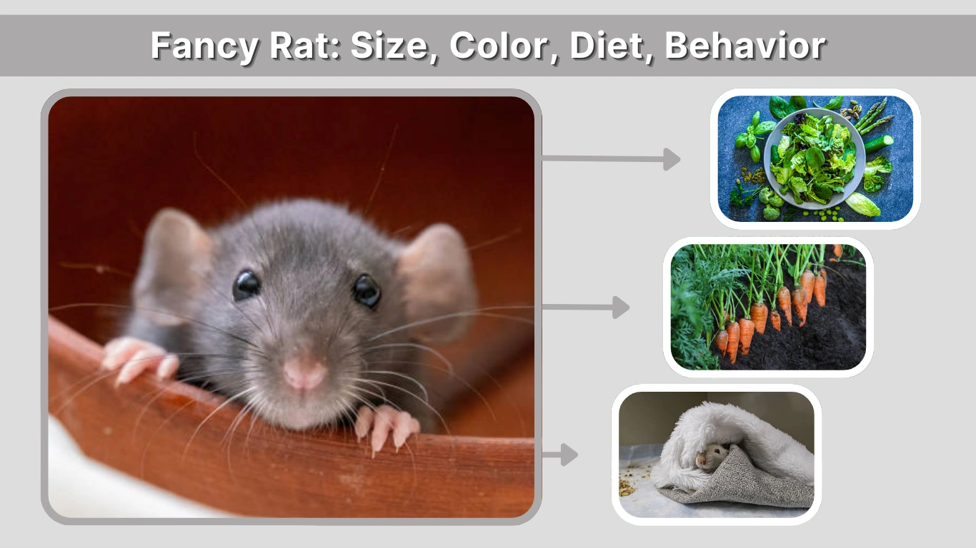 Fancy Rat Size, Color, Diet, Behavior, and Pet Overview
