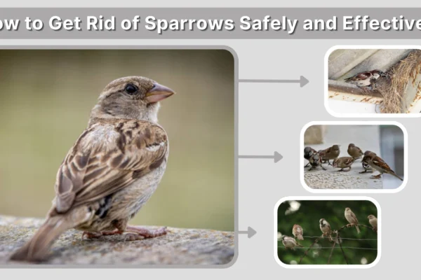 How to Get Rid of Sparrows Safely and Effectively
