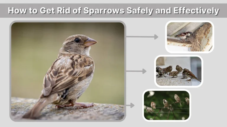 How to Get Rid of Sparrows Safely and Effectively