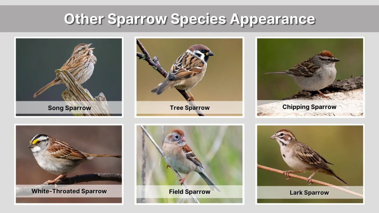 Other Sparrow Species Appearance