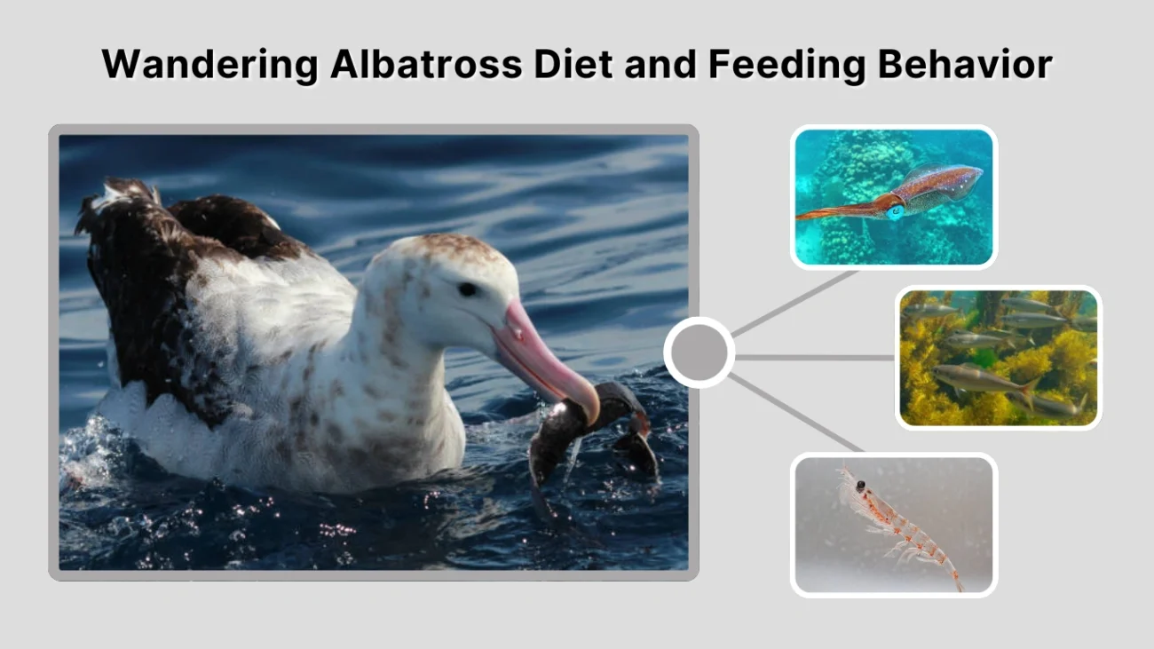 Wandering Albatross Diet and Feeding Behavior